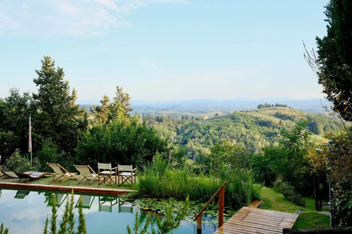 Casale con piscina sulle colline di Ambra – Foto 3 di 8
