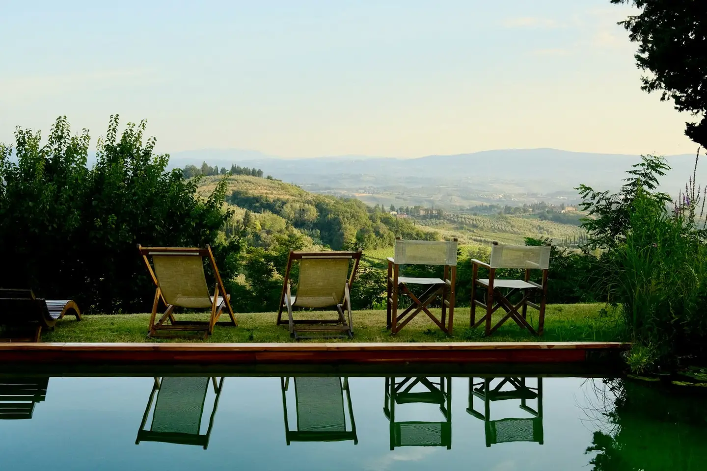 Villa in pietra con piscina tra gli olivi di Moncioni – Foto 3 di 9