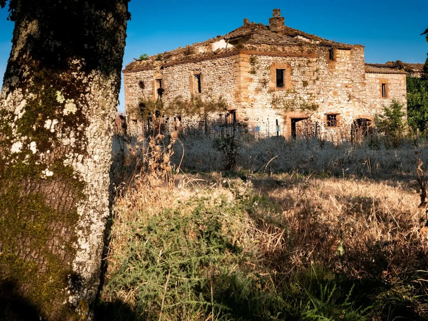 Rustico da ristrutturare con vista sul Pratomagno